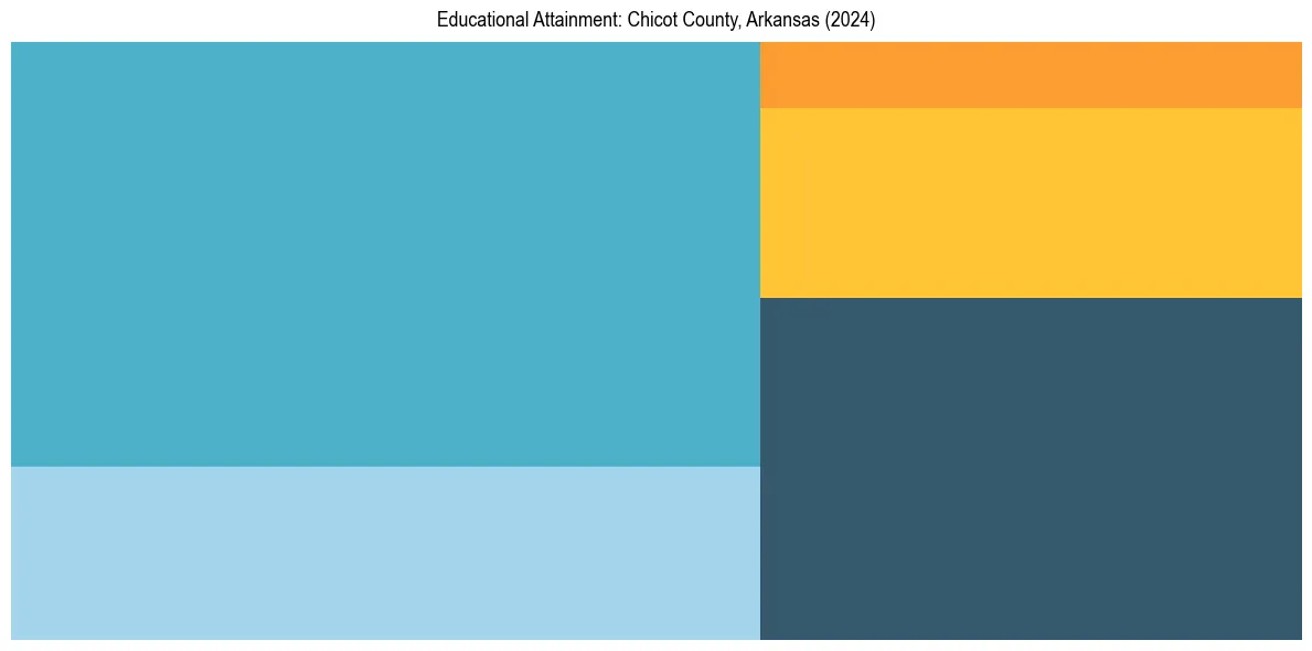Education Treemap for  in 2024